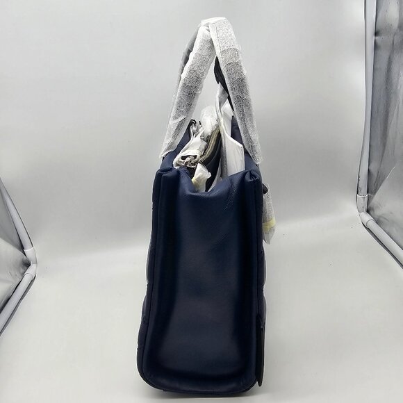 Marc Jacobs Mini Grind Quilted Leather Azure Blue - Picture 4 of 8